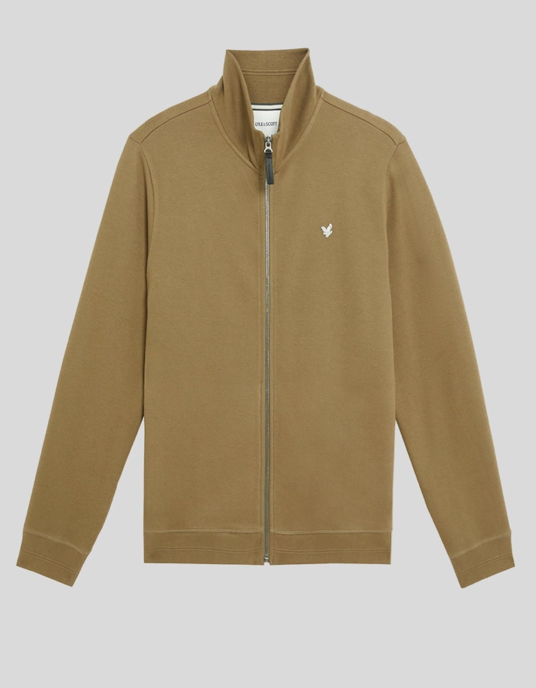 Diagonal Weave Track Jacket