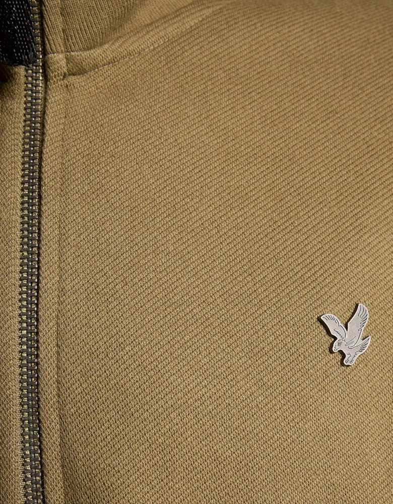 Diagonal Weave Track Jacket