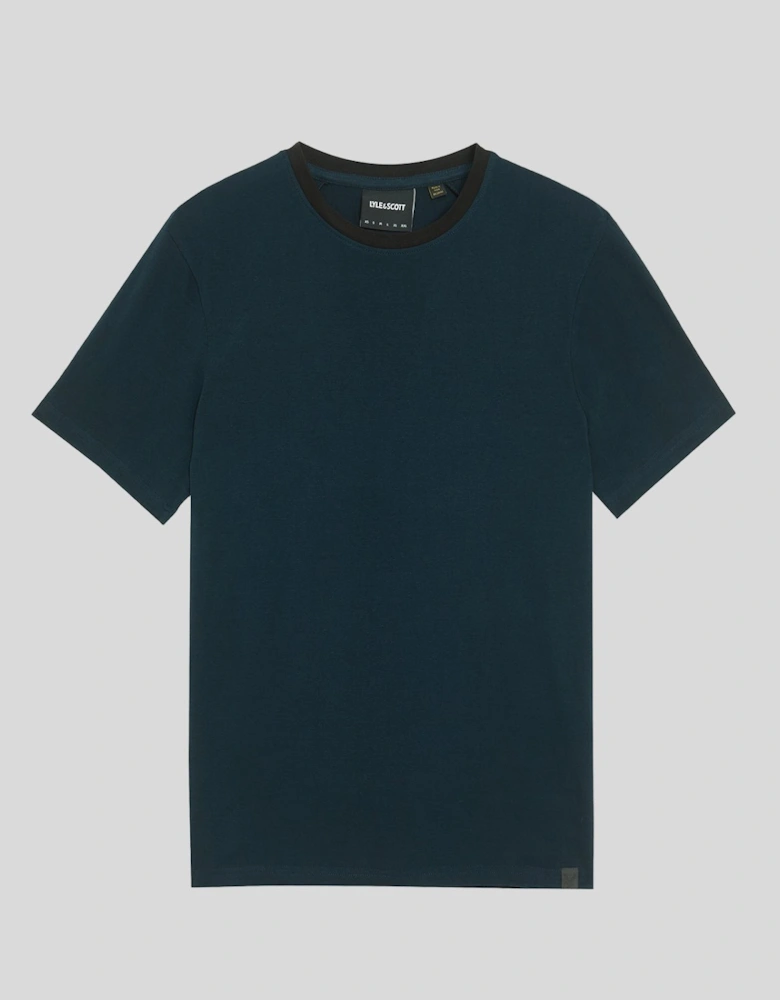 Half Raglan Cotton T-Shirt
