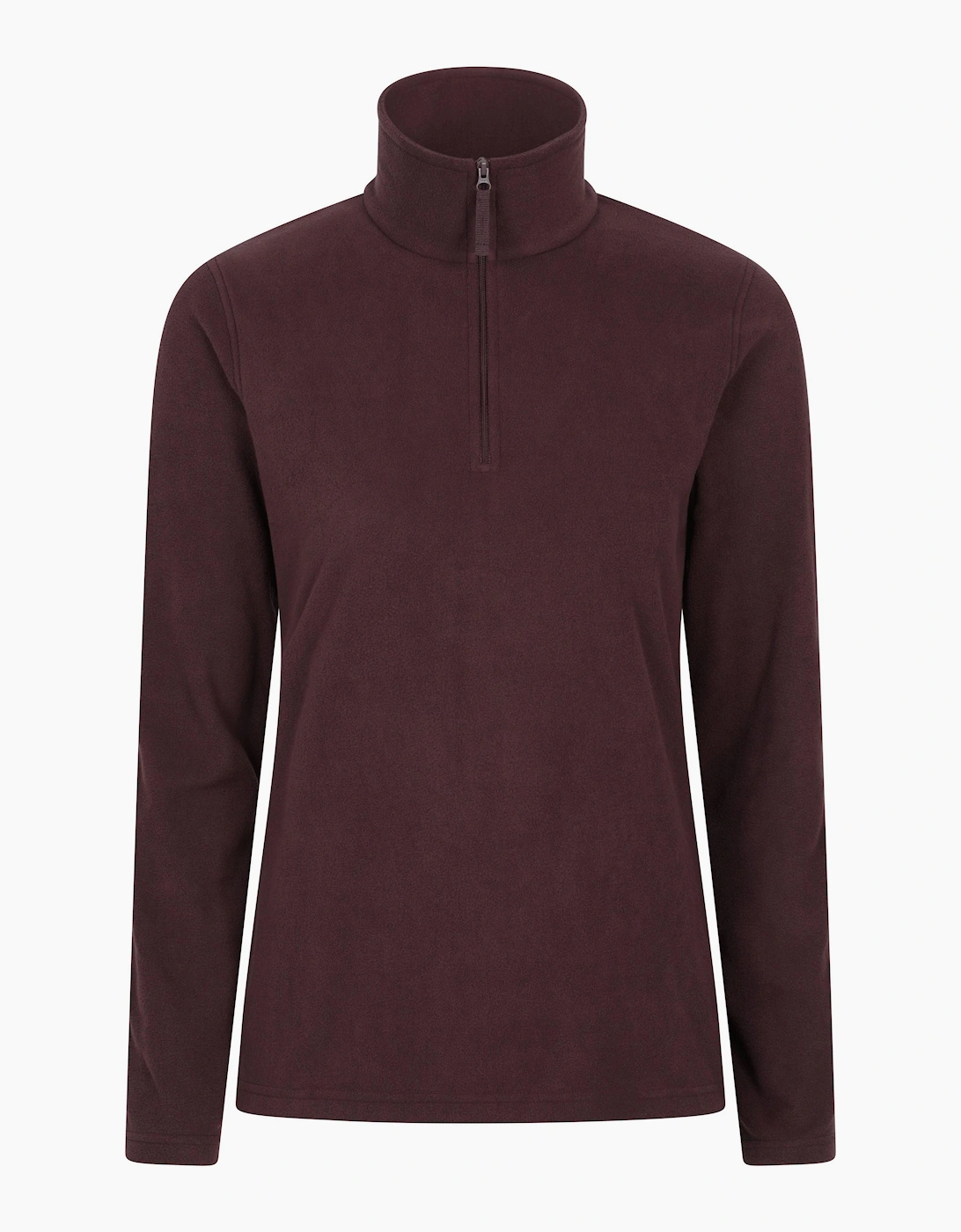 Mountain Warehouse Women's Brown / Camber Ii Fleece Top - Size: 14