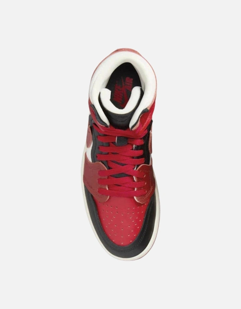 Womens/Ladies Air Jordan 1 Leather Trainers