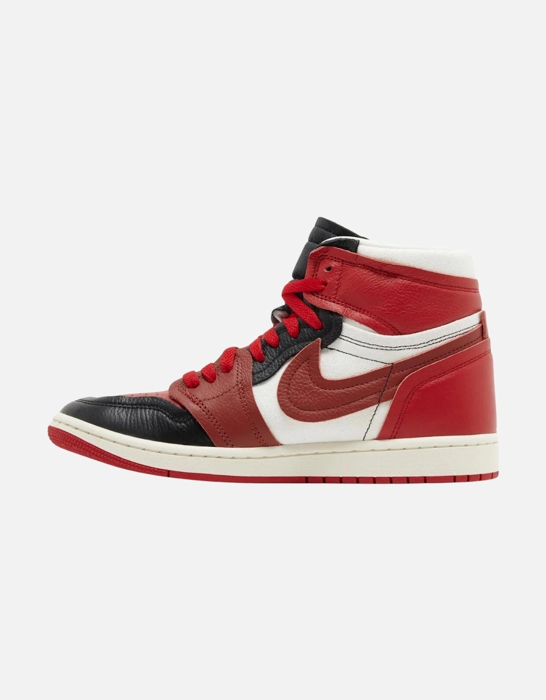 Womens/Ladies Air Jordan 1 Leather Trainers