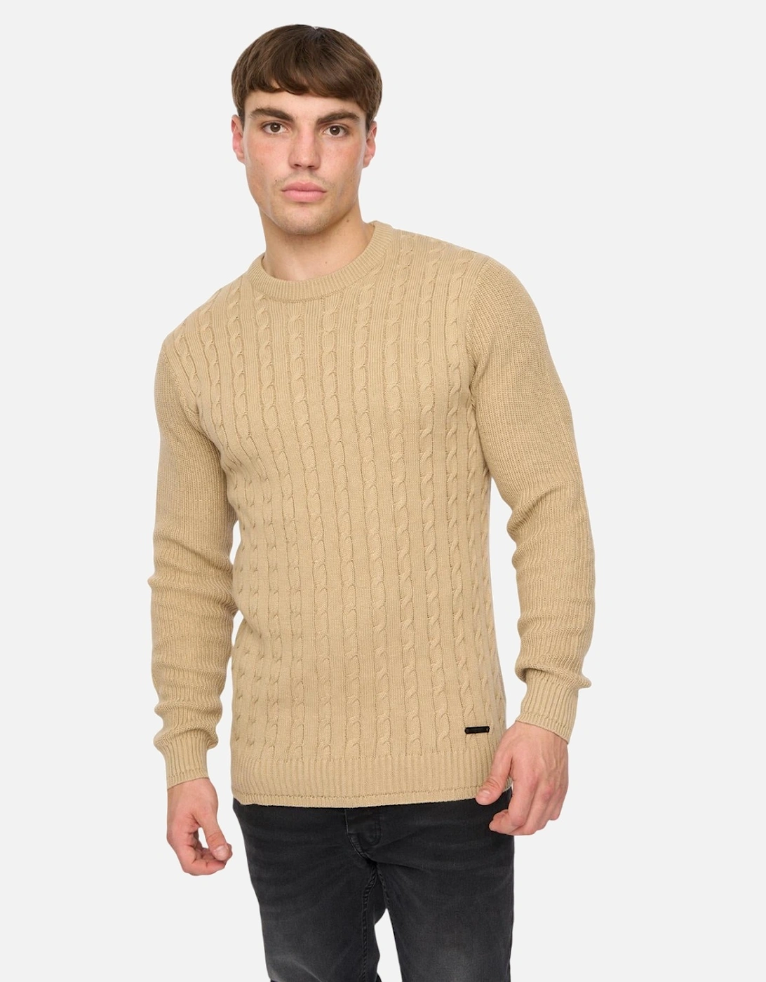 Mens Kabstars Cable Knit Pullover, 6 of 5