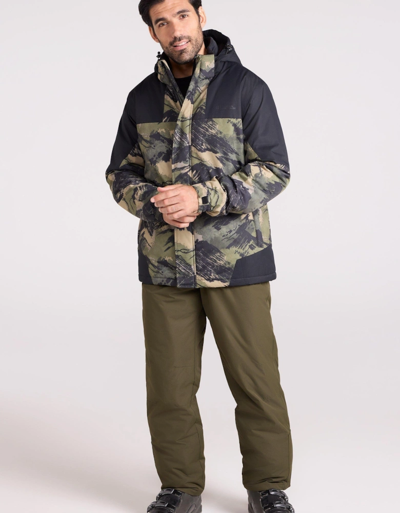 Mens Camo Ski Jacket & Trousers