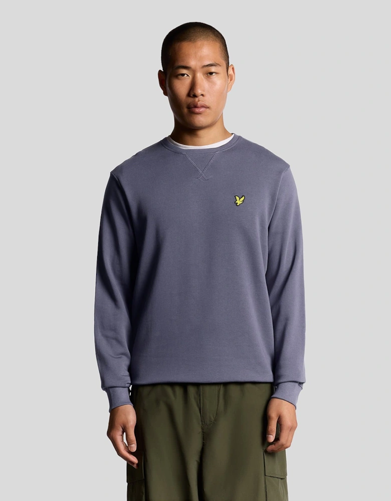 Cotton Crew Neck Sweatshirt