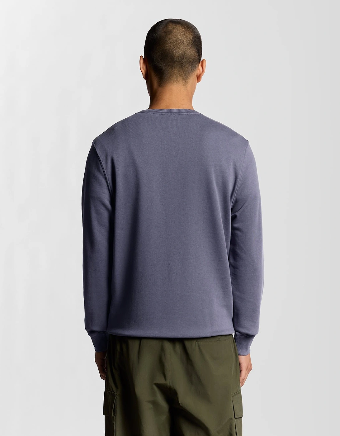 Cotton Crew Neck Sweatshirt