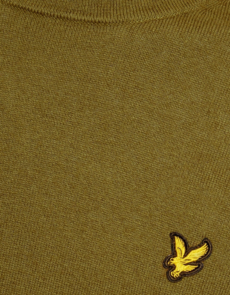 Cotton Merino Crew Neck Jumper