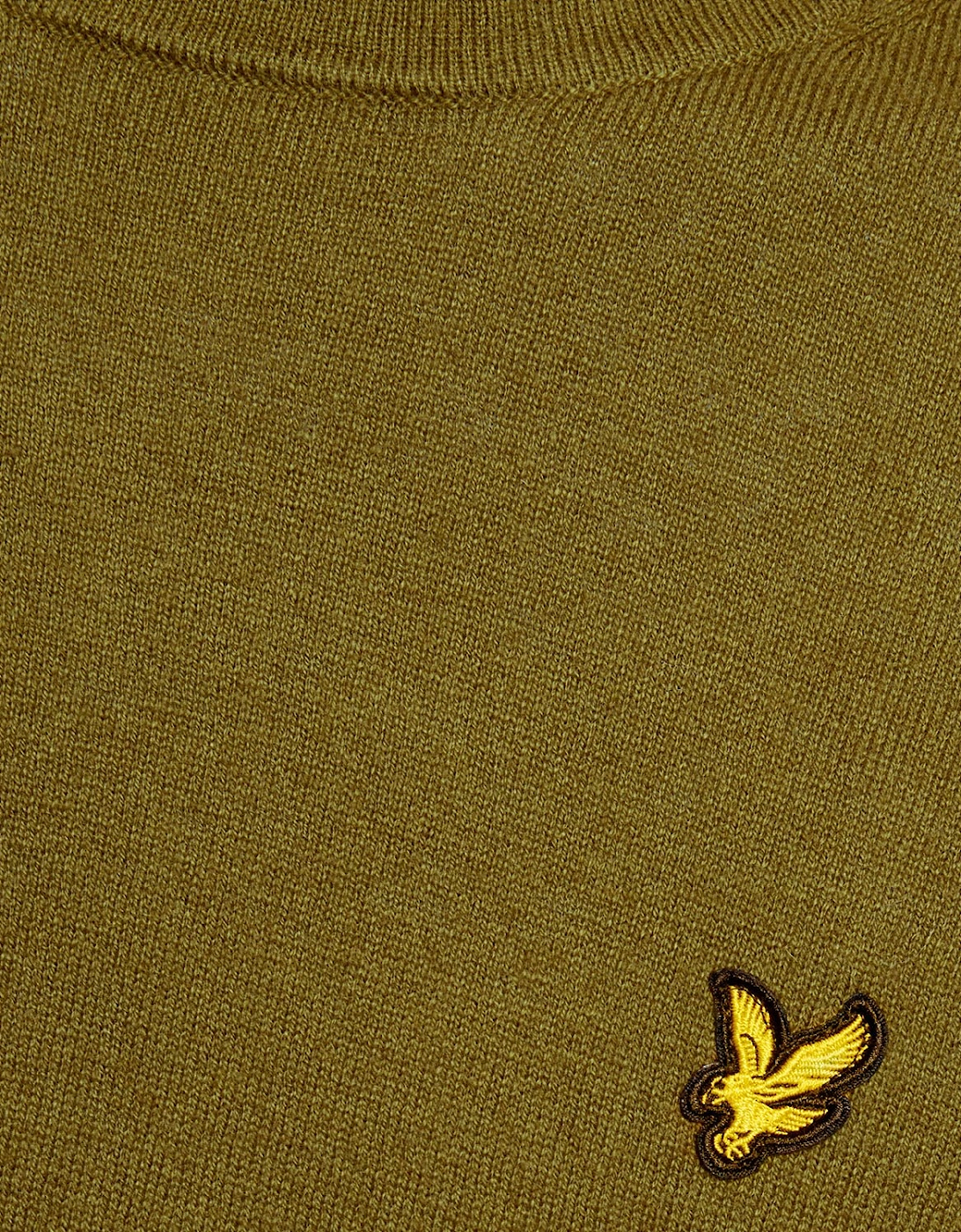 Cotton Merino Crew Neck Jumper