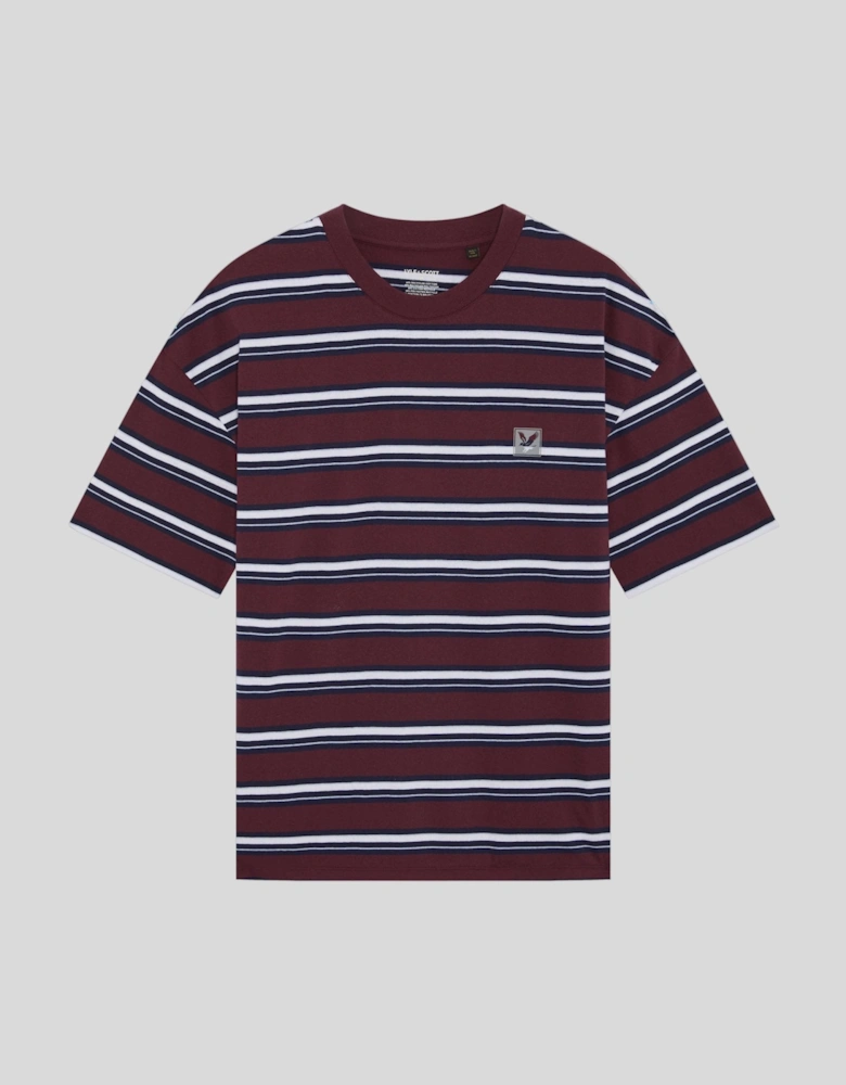 Striped 3 Pack Relaxed T-Shirt