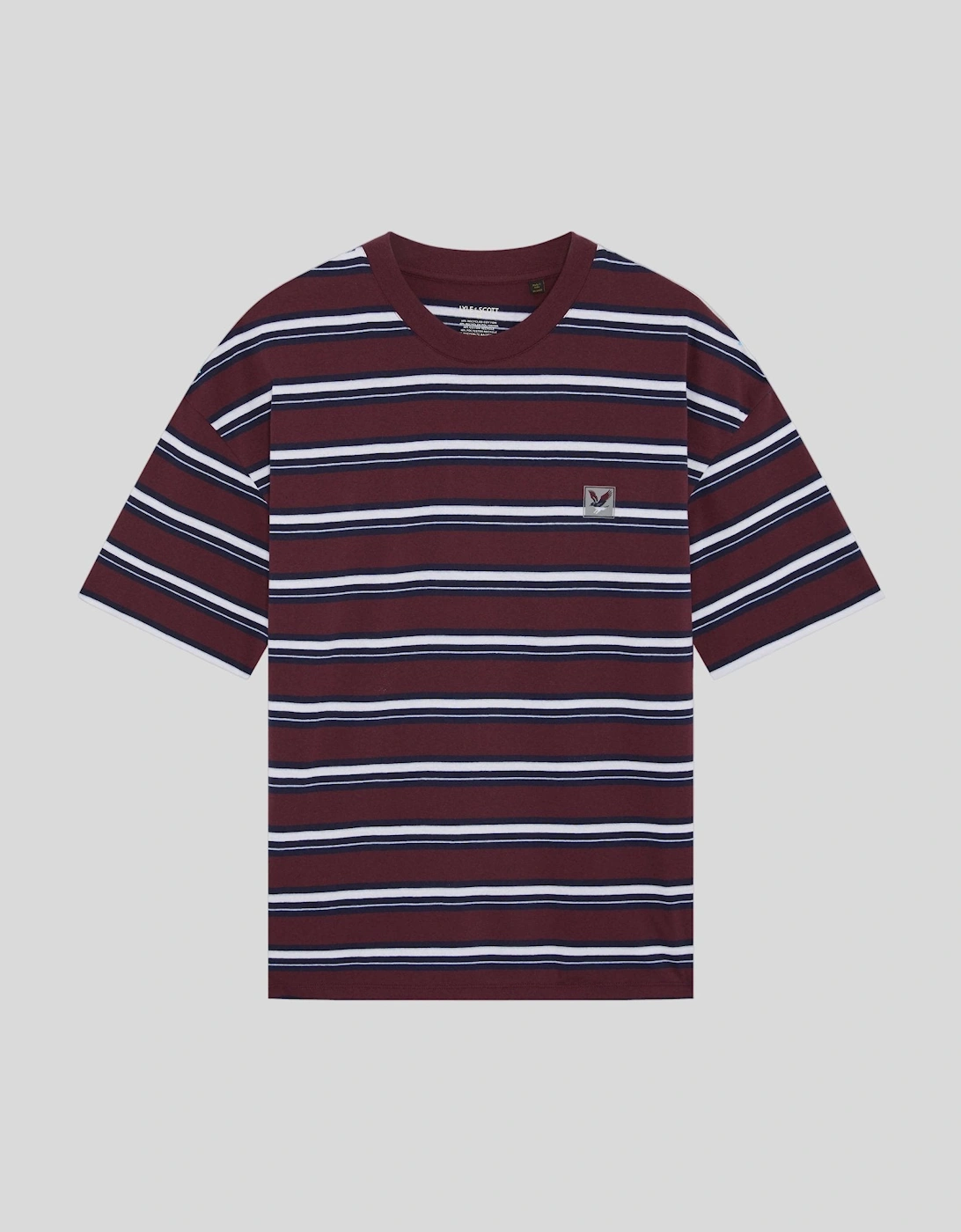 Striped 3 Pack Relaxed T-Shirt