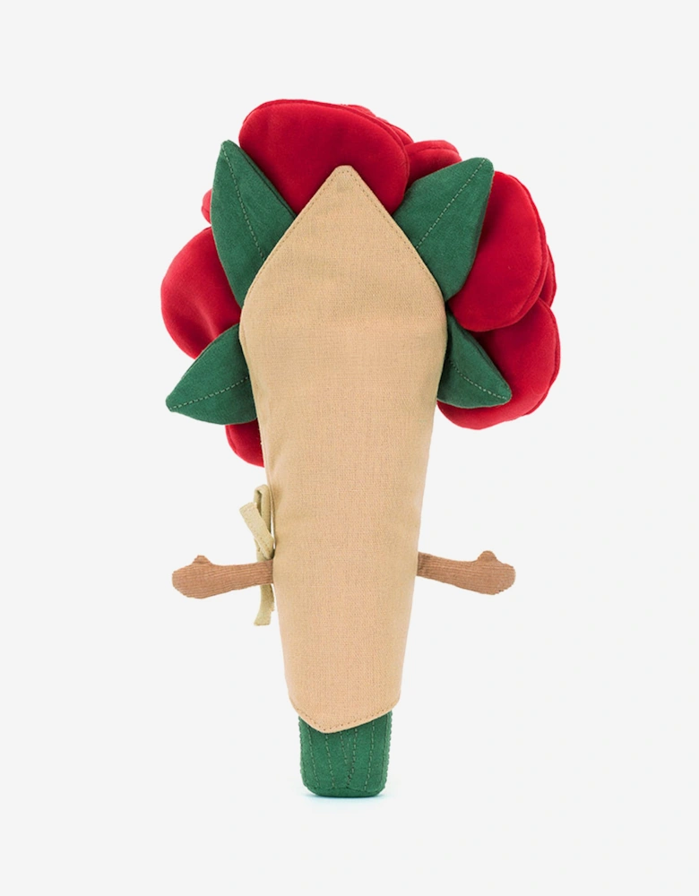 Amuseables Rose Bouquet in Red (30cm)