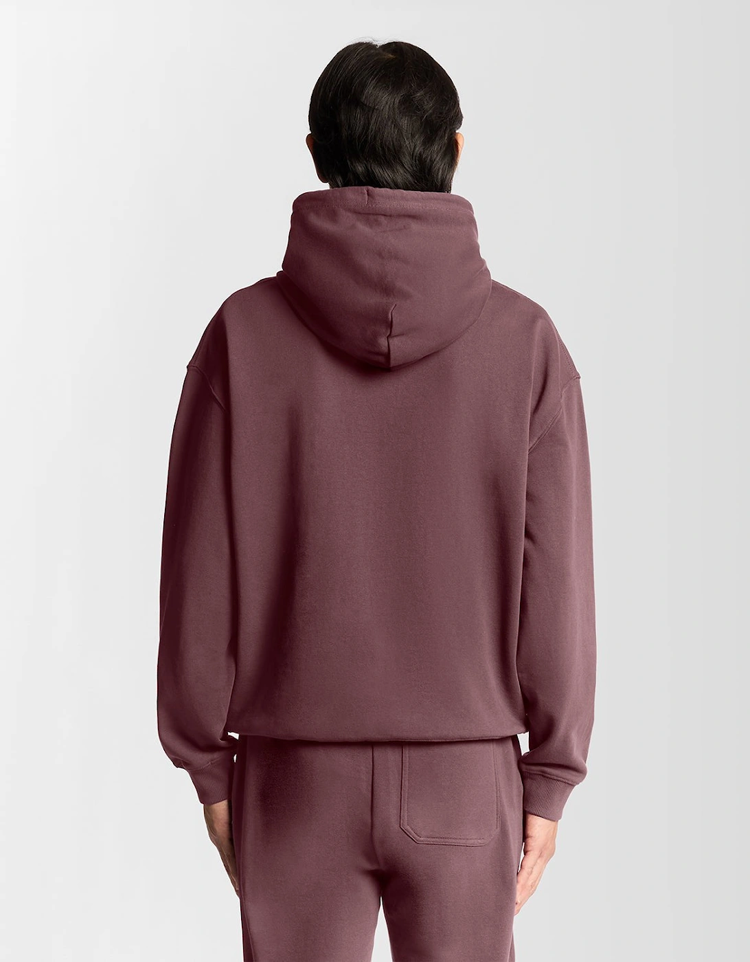 Script Brushback Pullover Hoodie