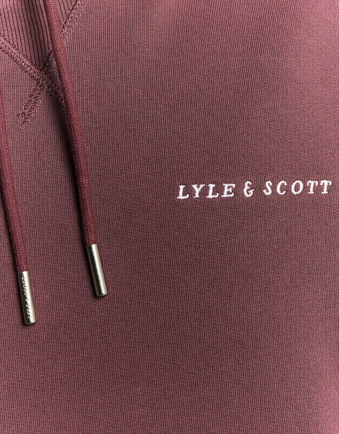 Script Brushback Pullover Hoodie