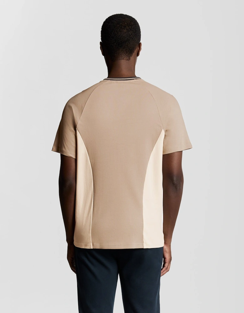 Interlock Contrast Raglan T-shirt