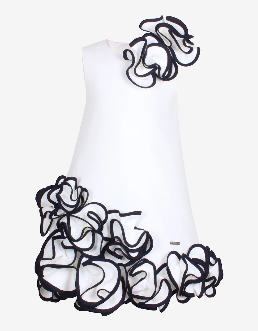 Girls Blossoming Love Dress in White, 5 of 4
