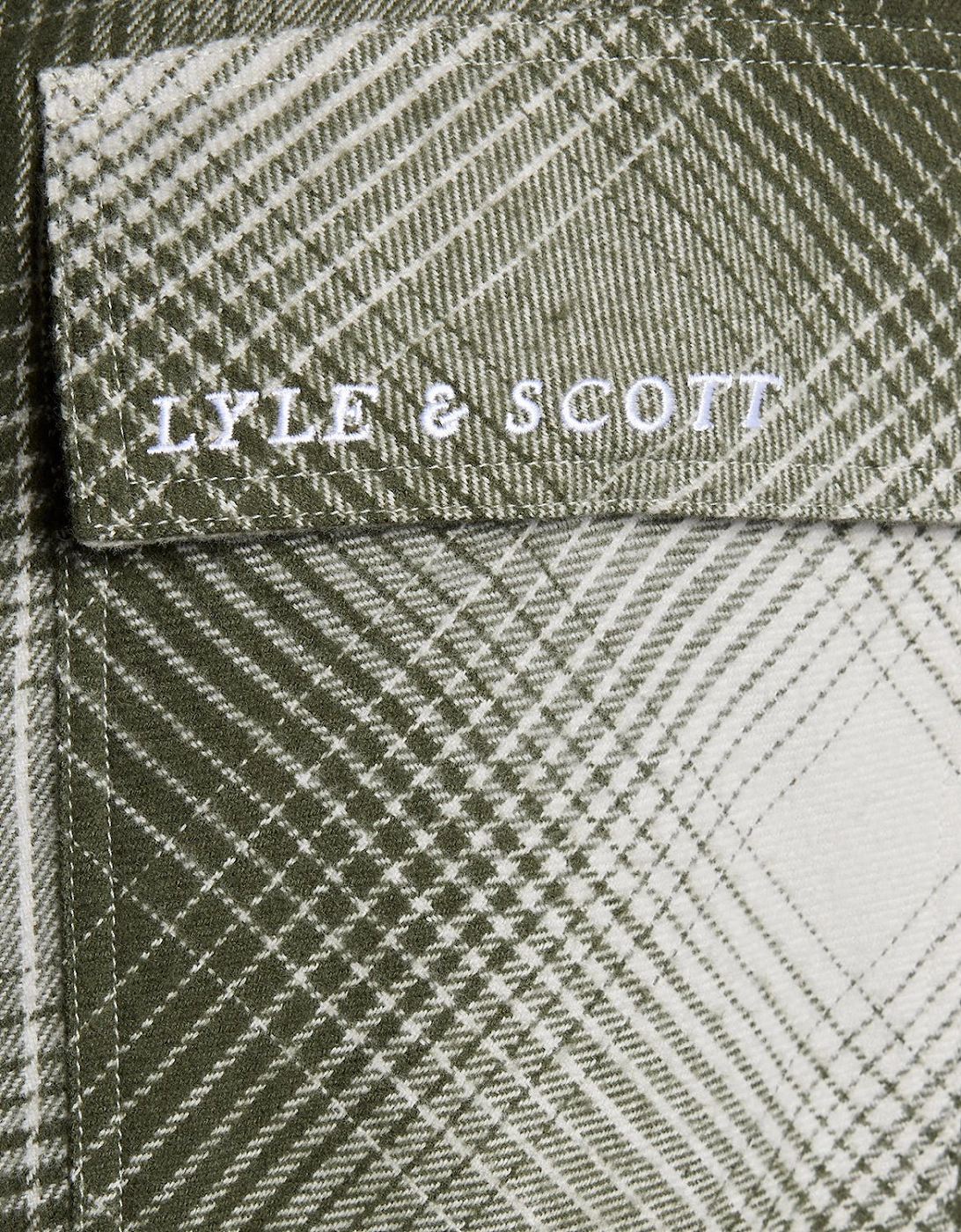 Ombre Check Overshirt