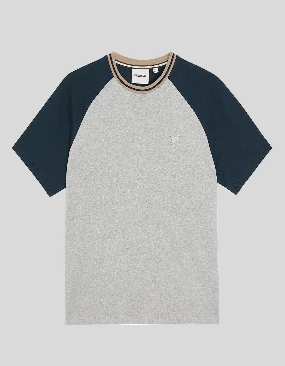 Interlock Contrast Raglan T-shirt