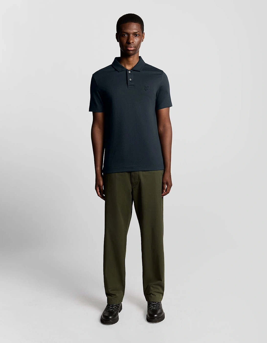 Heavyweight Marl Polo Shirt