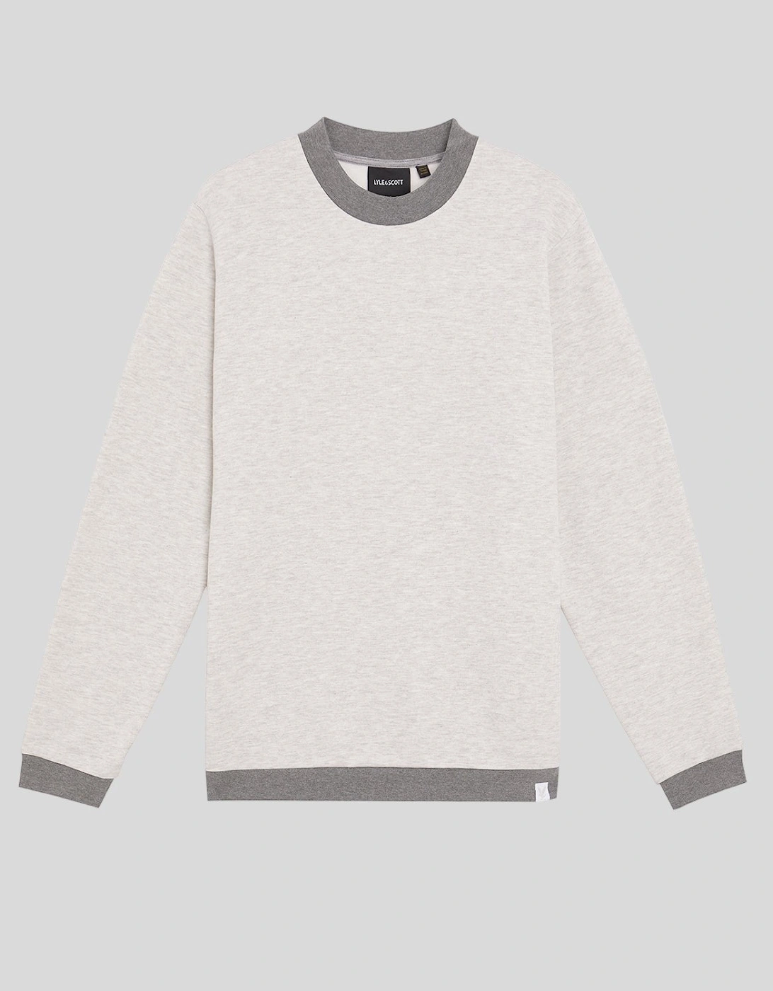 Half Raglan Sleeve Panneled Sweatshirt