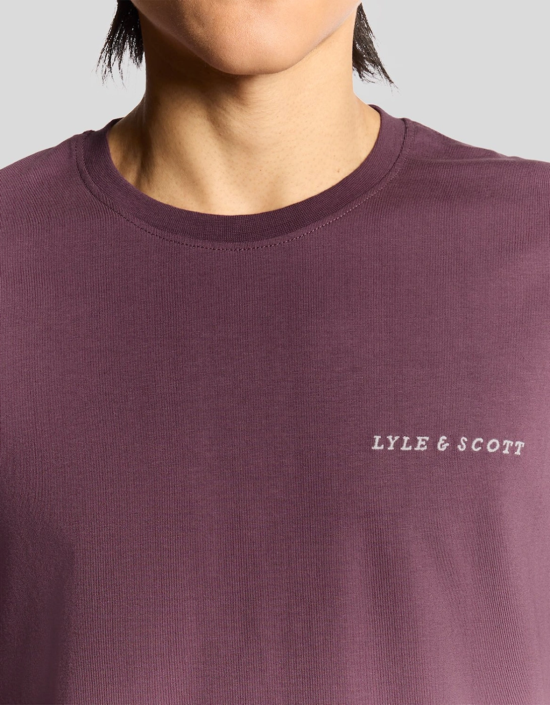 Script Logo Cotton Crew Neck T-Shirt