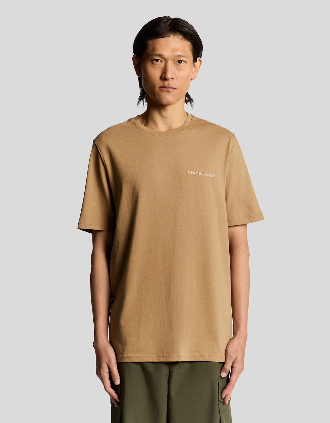 Script Logo Cotton Crew Neck T-Shirt, 7 of 6