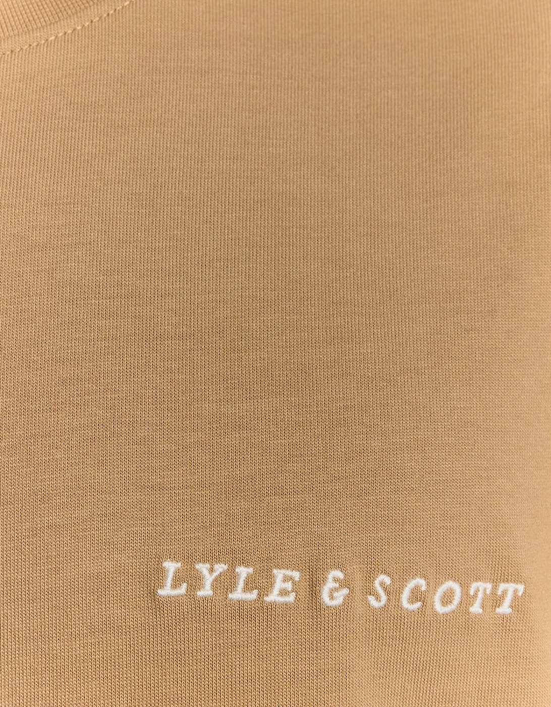 Script Logo Cotton Crew Neck T-Shirt