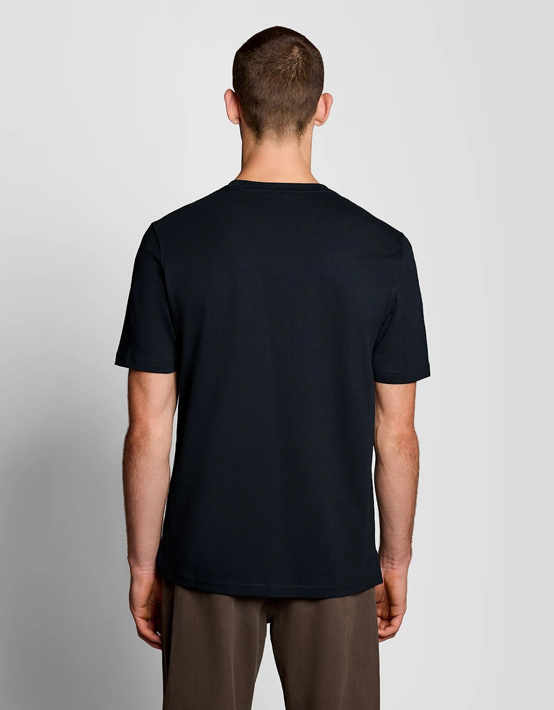 Script Logo Cotton Crew Neck T-Shirt