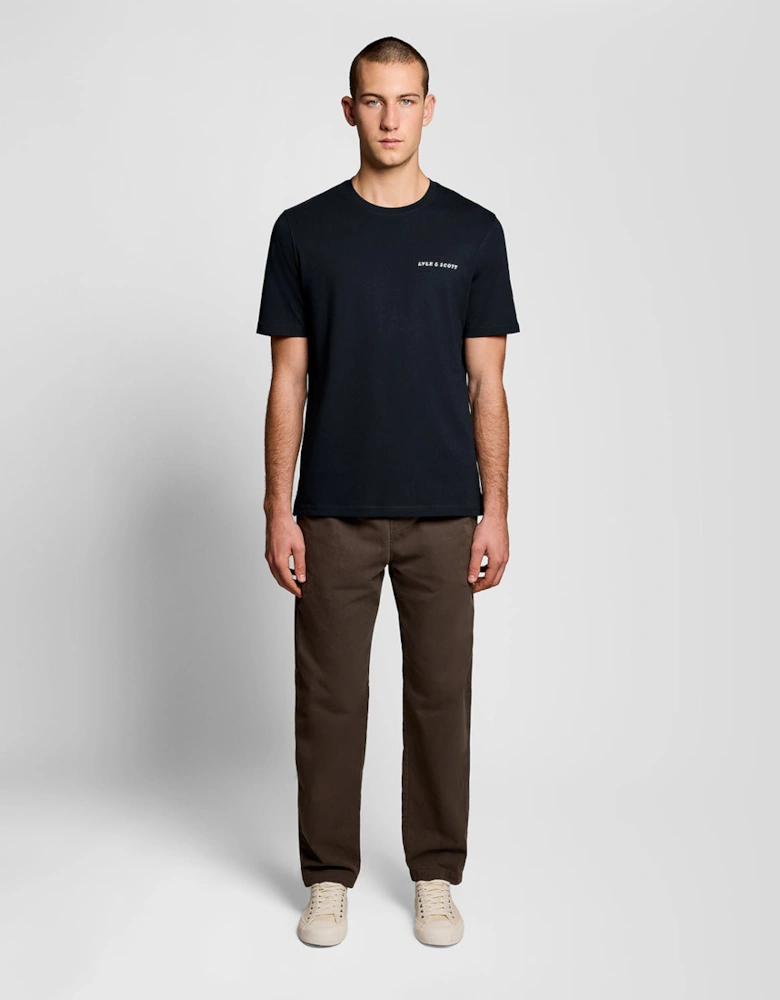 Script Logo Cotton Crew Neck T-Shirt