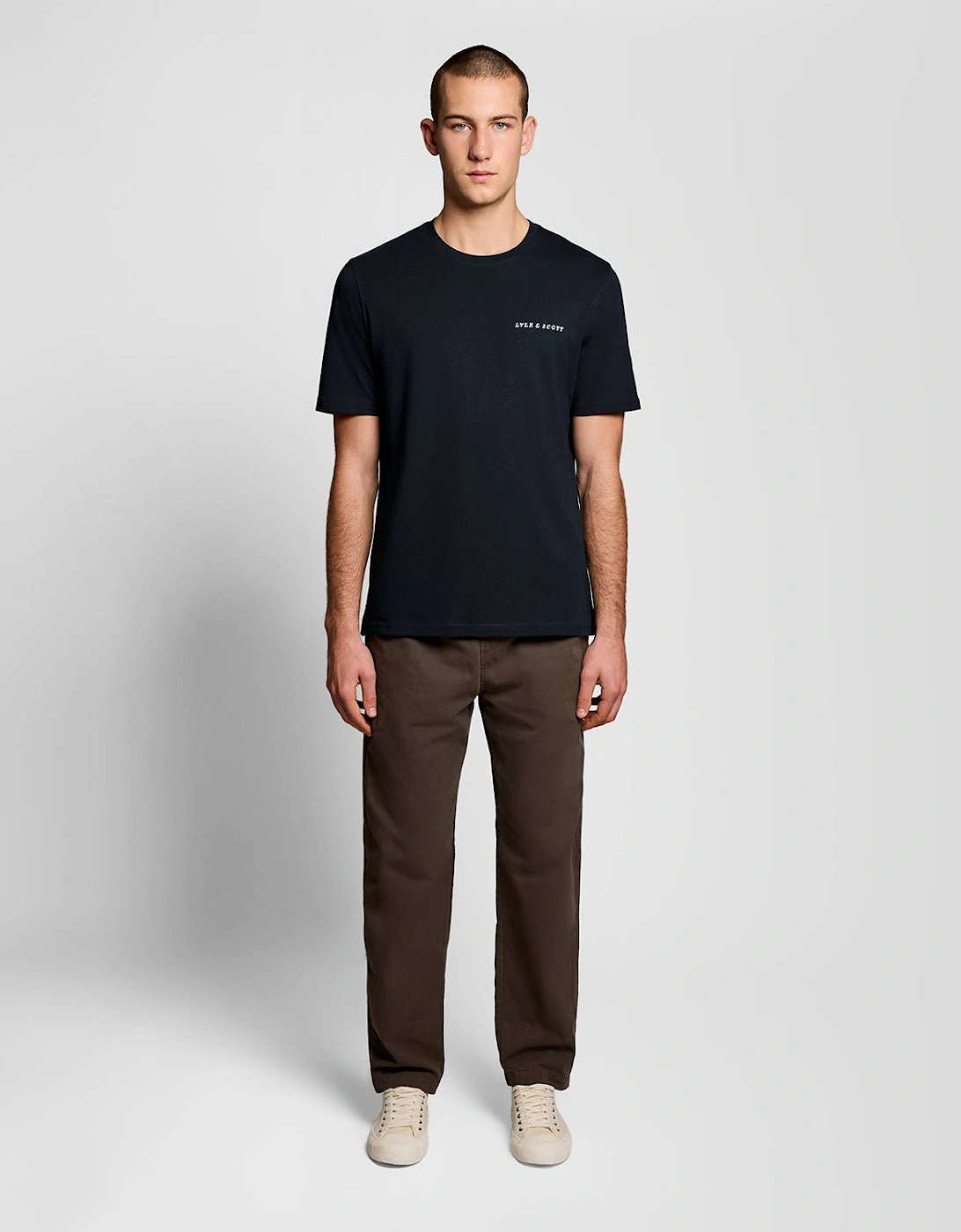 Script Logo Cotton Crew Neck T-Shirt, 6 of 5