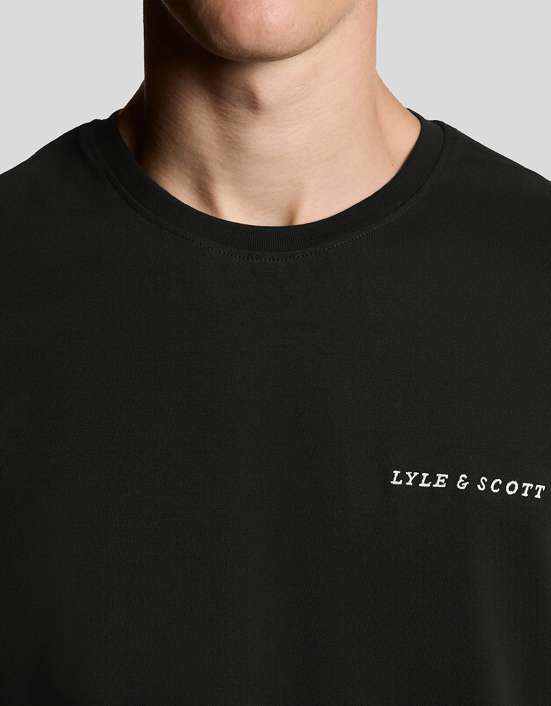 Script Logo Cotton Crew Neck T-Shirt