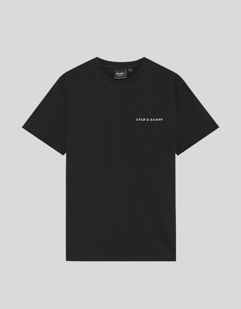 Script Logo Cotton Crew Neck T-Shirt