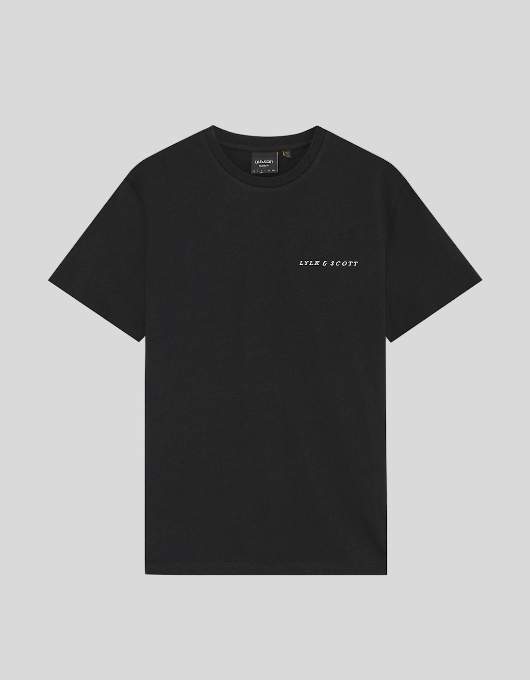 Script Logo Cotton Crew Neck T-Shirt