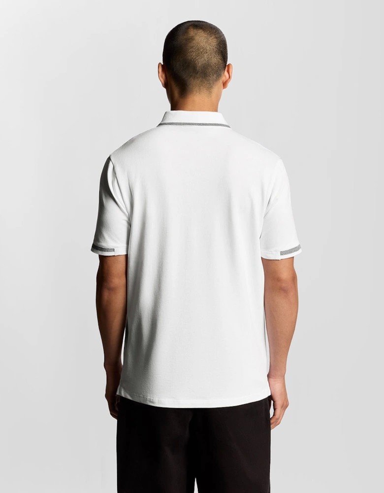 Birdseye Half Tipped Polo