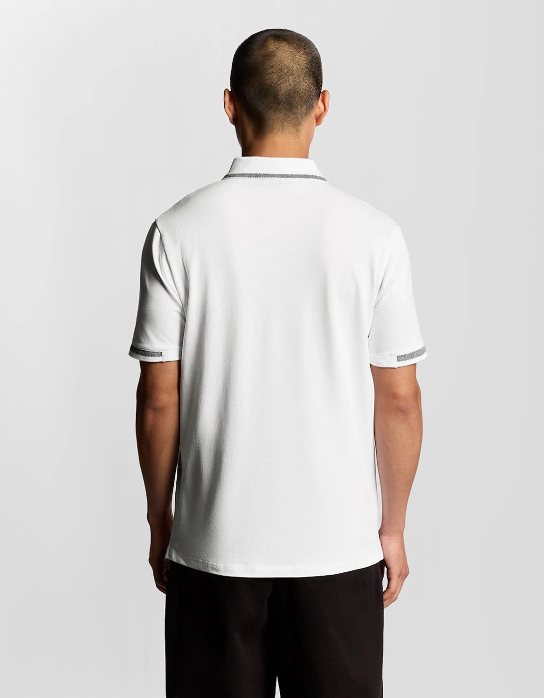 Birdseye Half Tipped Polo