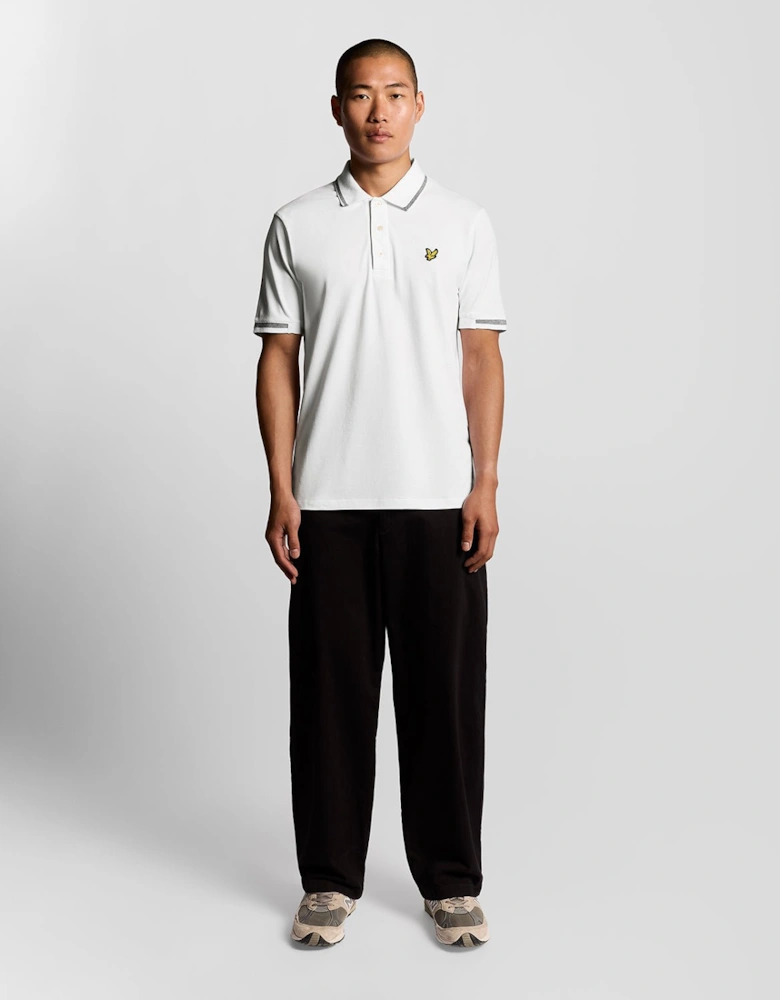 Birdseye Half Tipped Polo