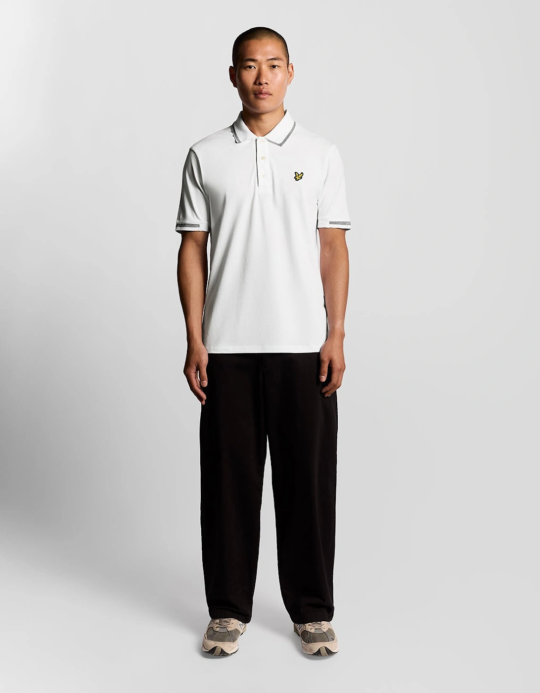Birdseye Half Tipped Polo