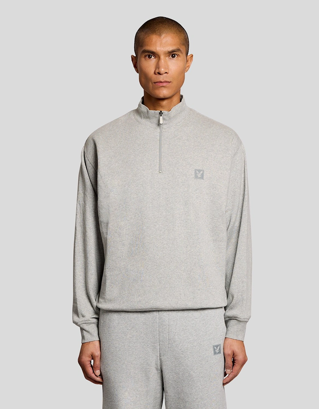 Lyle And Scott Men's Lounge 1/4 Zip Sweatshirt - Size L