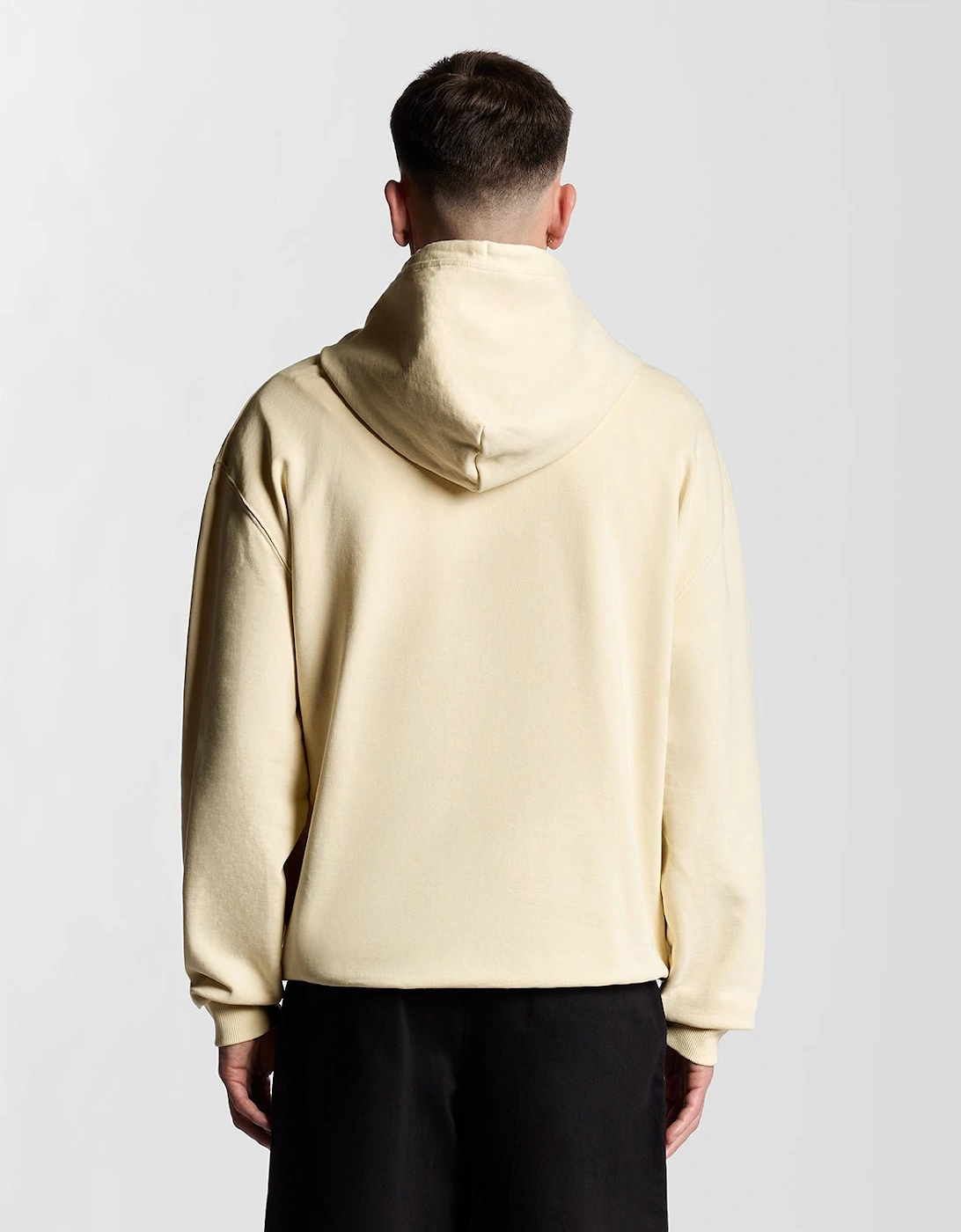 Script Brushback Pullover Hoodie