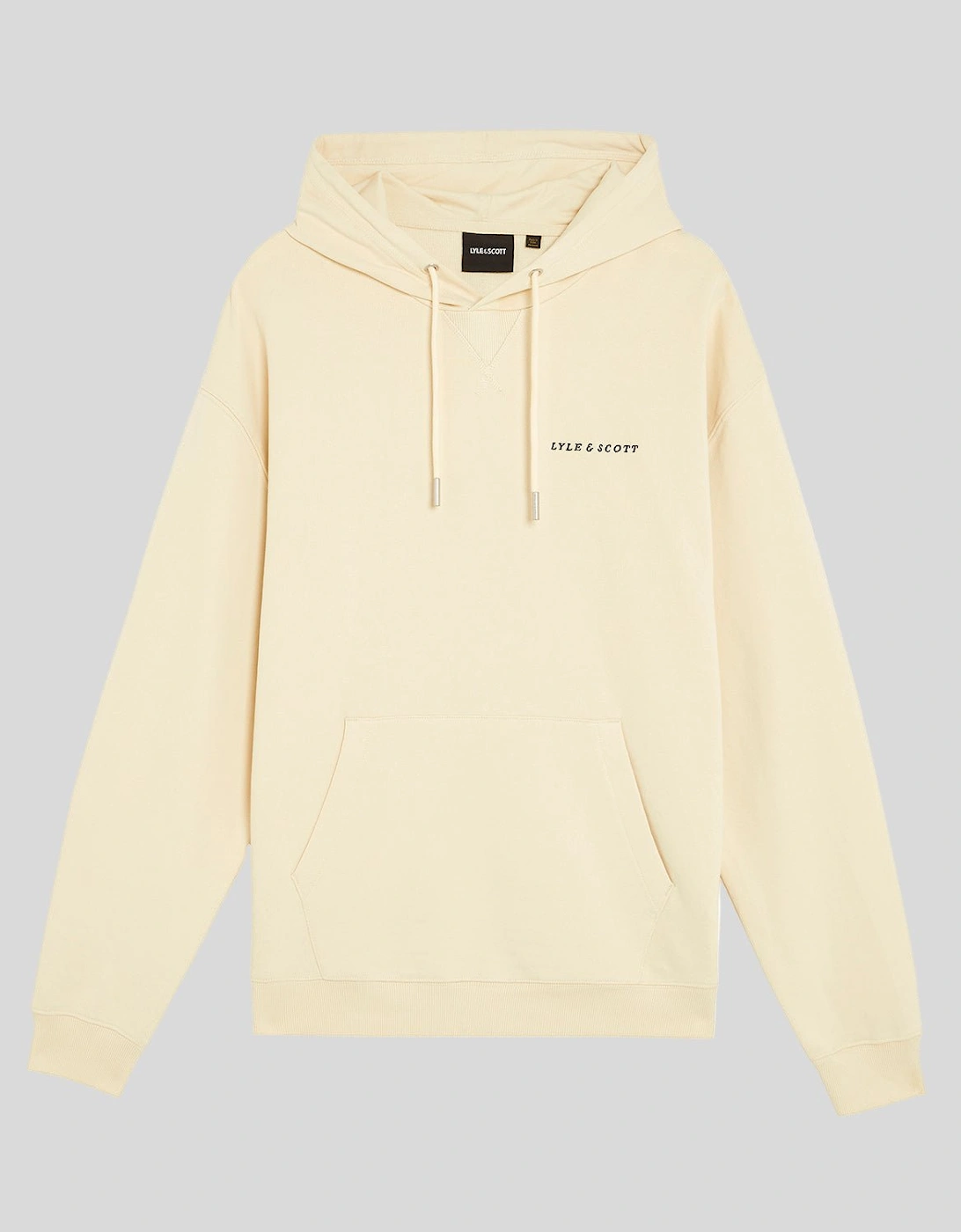 Script Brushback Pullover Hoodie