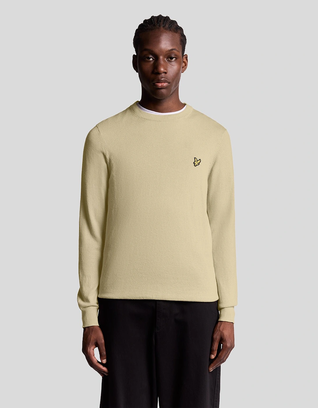 Cotton Merino Crew Neck Jumper, 7 of 6