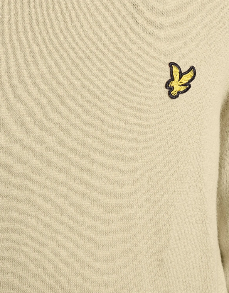 Cotton Merino Crew Neck Jumper