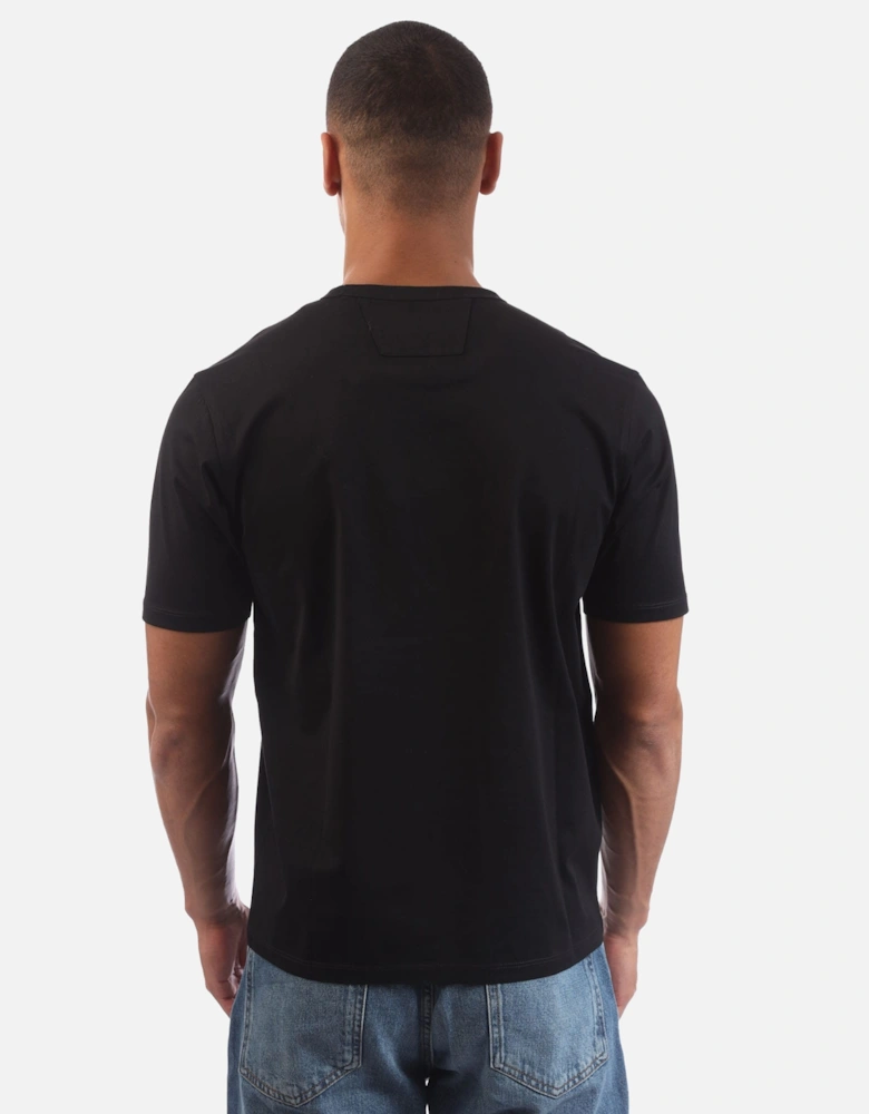 Mercerized Jersey Badge T-Shirt