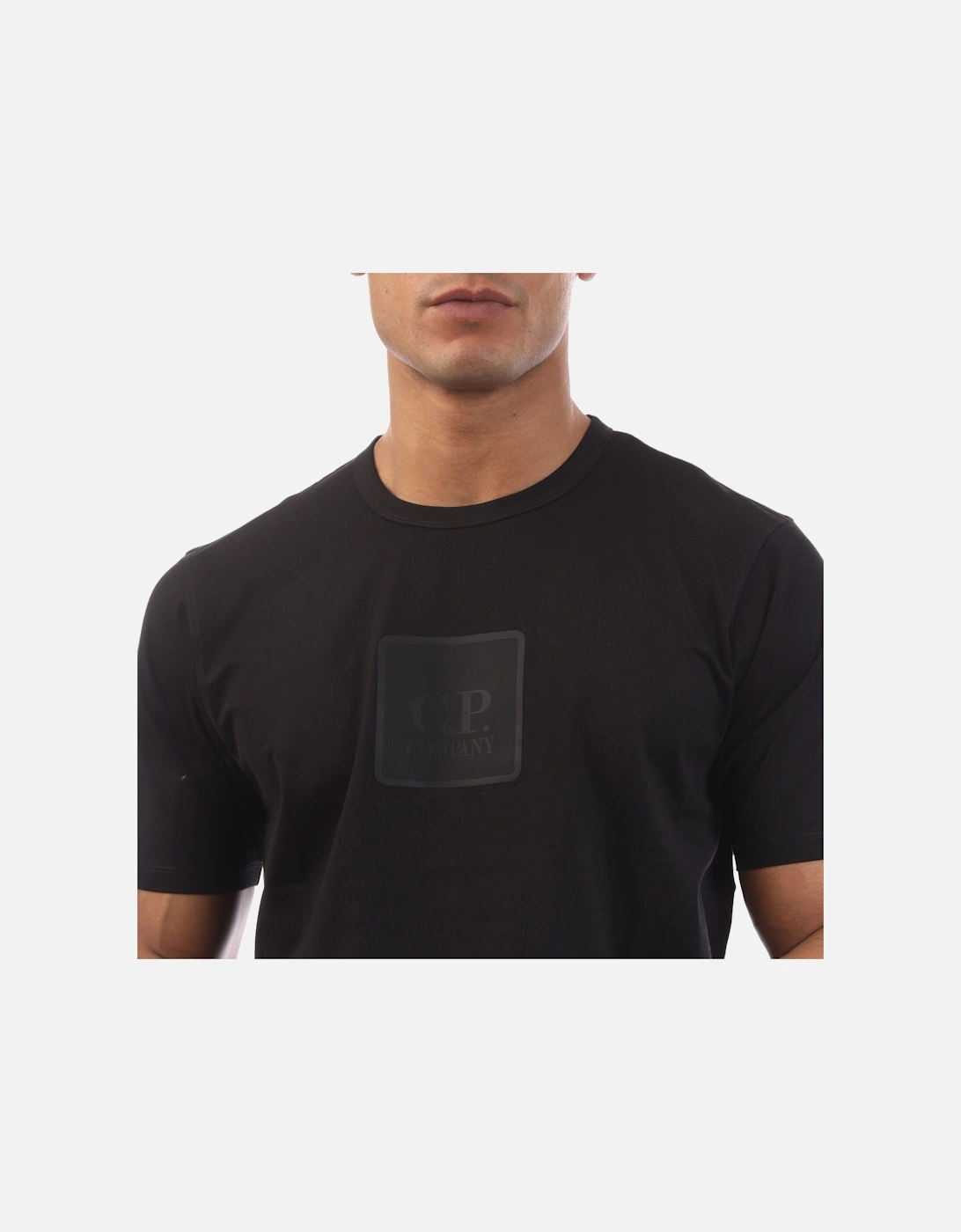 Mercerized Jersey Badge T-Shirt