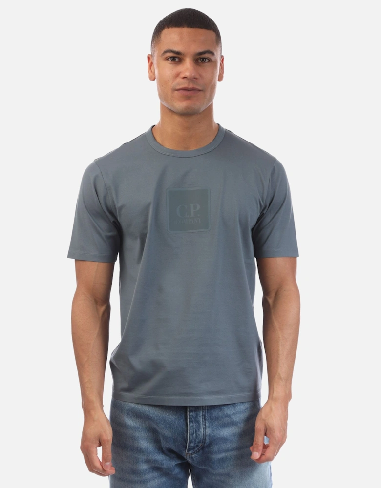 Mercerized Jersey Badge T-Shirt