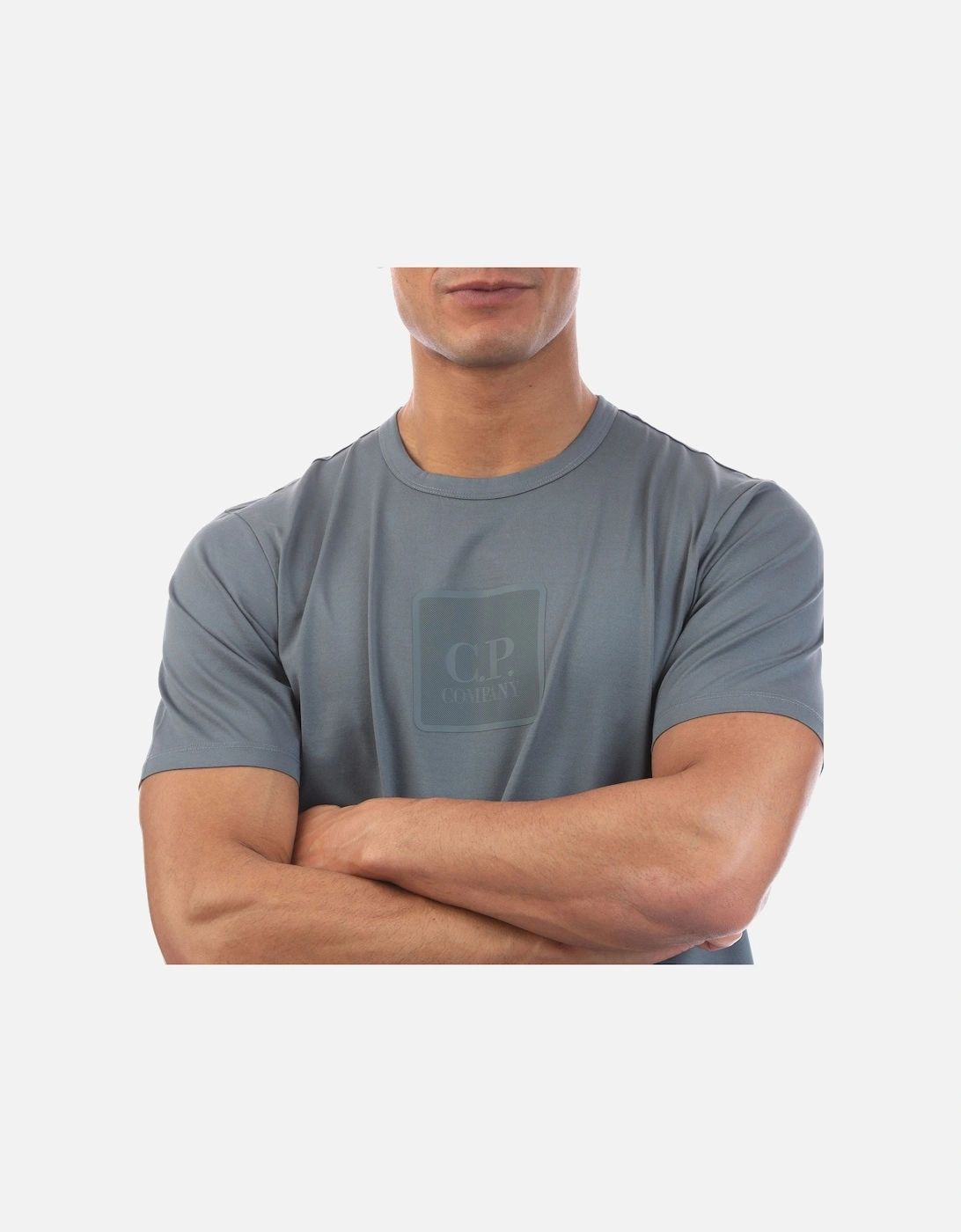 Mercerized Jersey Badge T-Shirt