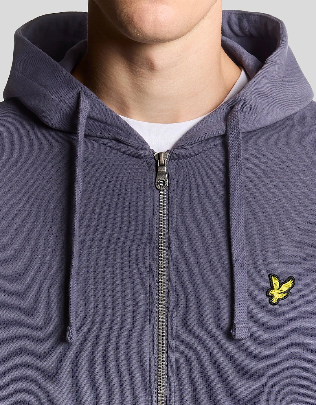 Loopback Cotton Full Zip Hoodie
