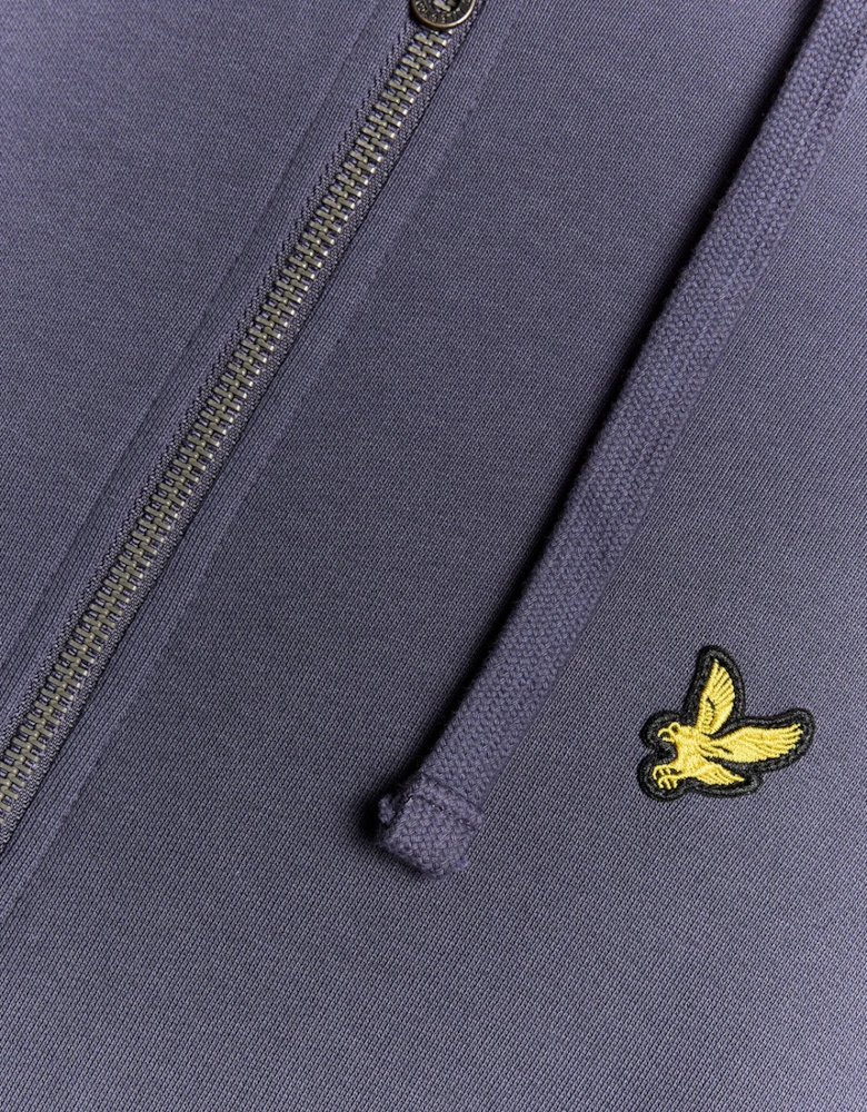 Loopback Cotton Full Zip Hoodie