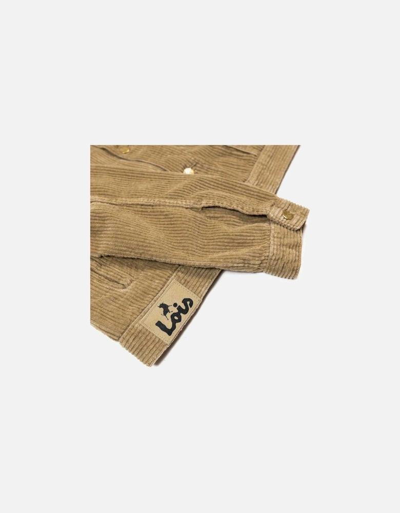 Jeans Tejana Trucker Jacket Jumbo Cord - Dark Sand