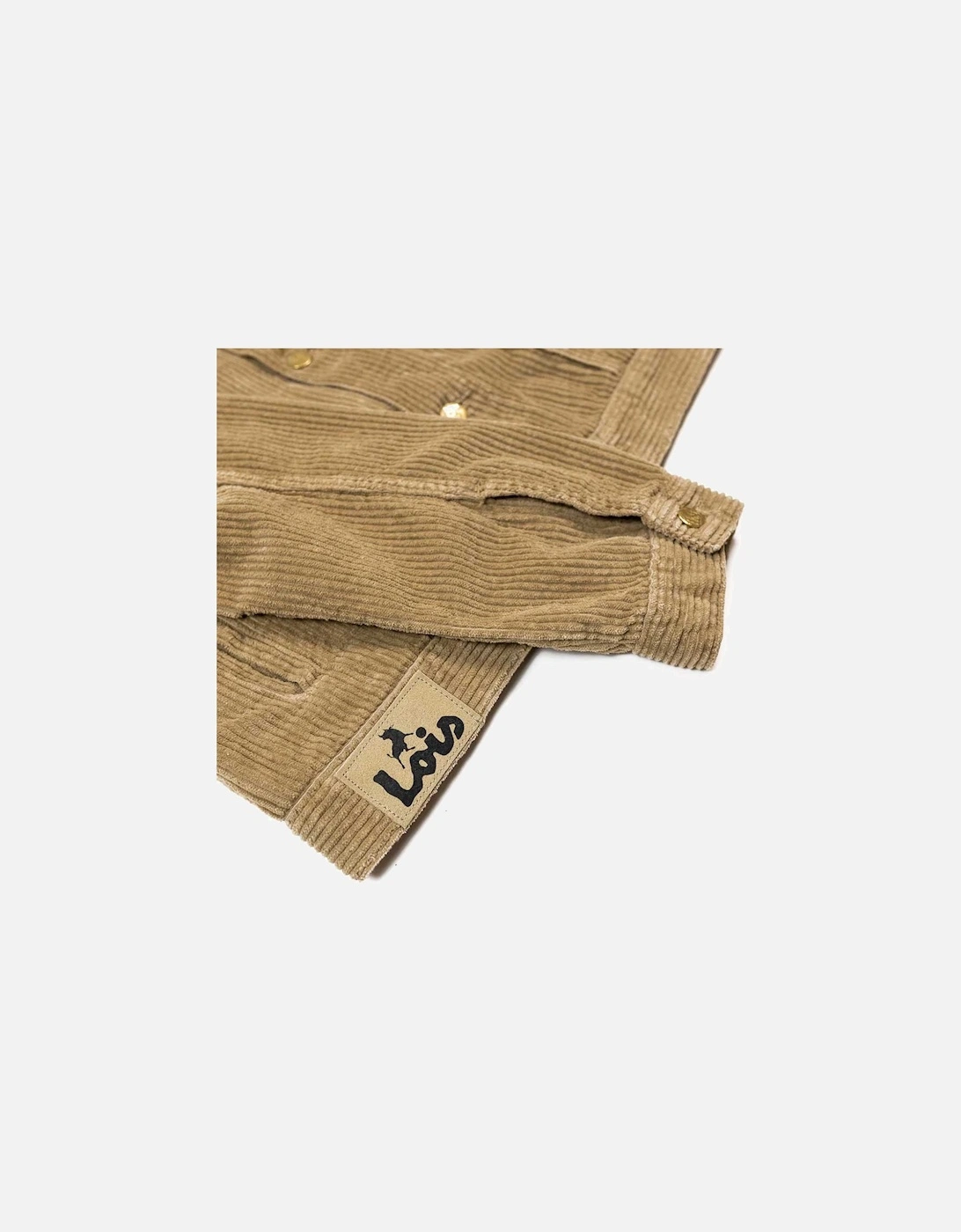 Jeans Tejana Trucker Jacket Jumbo Cord - Dark Sand