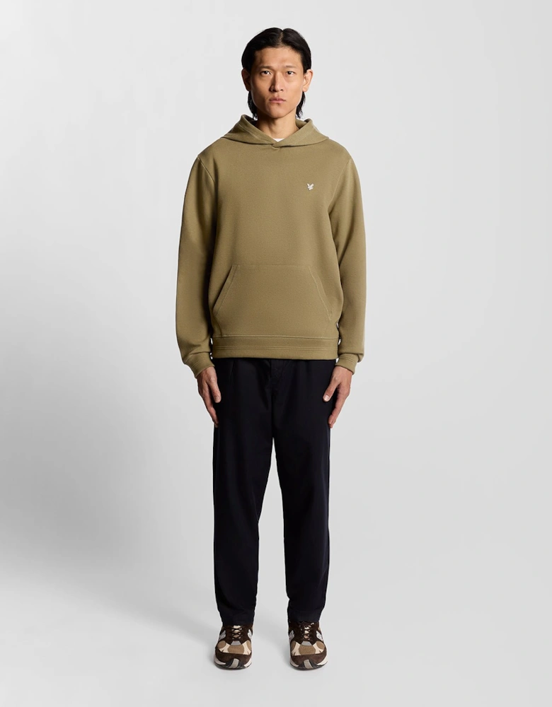 Diagonal Weave Hoodie